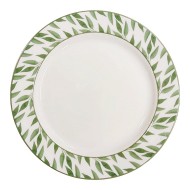 Prato Sobremesa 20,5cm Capri Coup Botanic Porcelana Germer